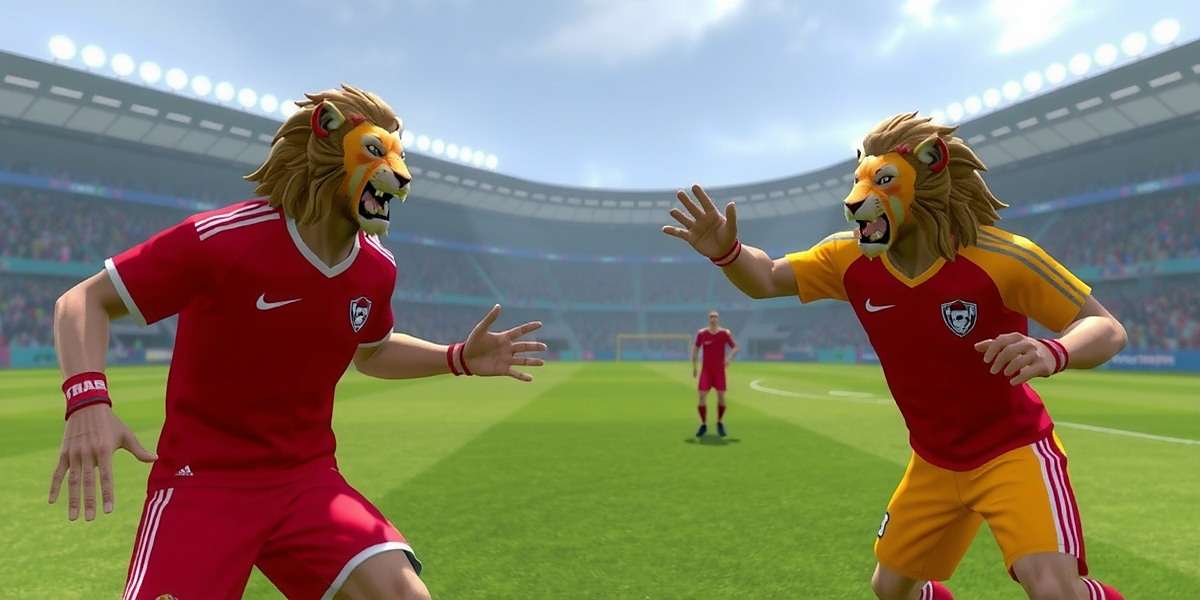 ISL Match in Lucknow Lions FIFA Lucknow Lions FIFA gameplay showing ISL match between Indian teams